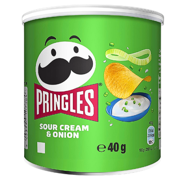 Pringles Sour Cream & Onion 40g